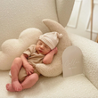 Load image into Gallery viewer, Big Moon Sherpa Fleece Cushion/ Pillow - Beige