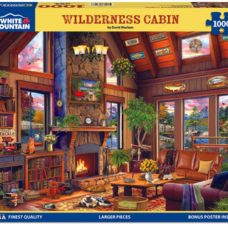 Wilderness Cabin 1000 Piece Puzzle