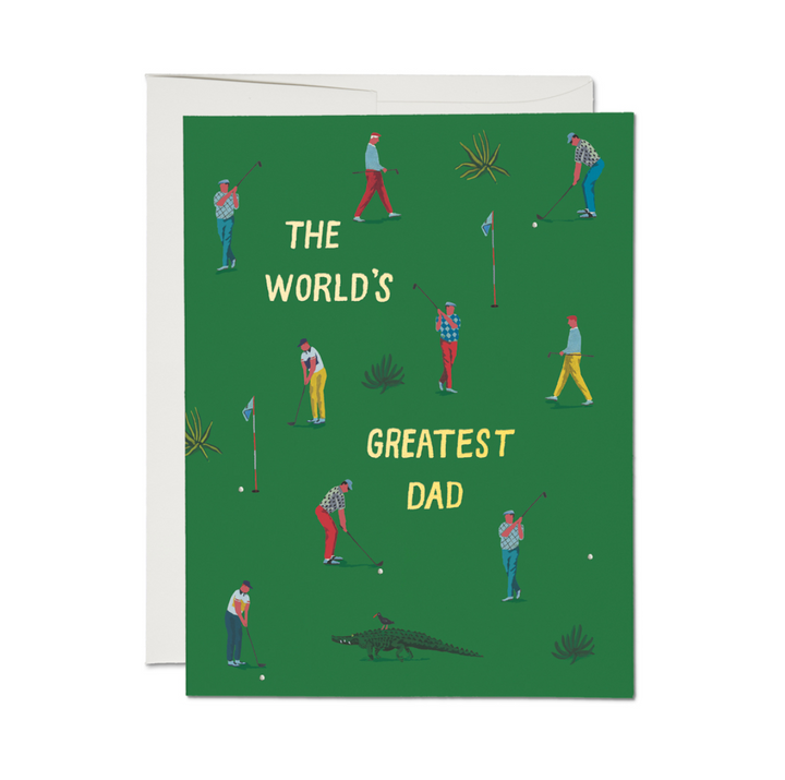 golf dad father's day card - RC7