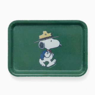 Vintage-Style Tray Trinket Tray - Snoopy Beagle Scout