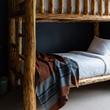 Load image into Gallery viewer, Lodge Stripe Eco-Throw Blanket - Brown