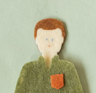 Boy Felt Doll Starter Kit - CInnamon