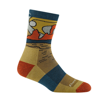 Women's Celeste Micro Crew Midweight Hiking Socks - Sandstone 5023