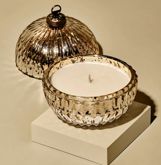 Winter Thyme Glass "Ornament" Candle - 5.3 oz