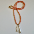 Load image into Gallery viewer, Coraline Mother of Pearl Fish Necklace