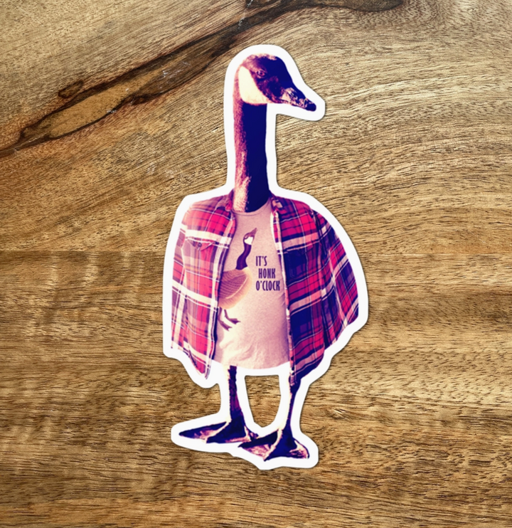 Canada Goose in Shirt Sticker