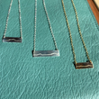 Load image into Gallery viewer, Mt Mansfield Bar Necklace