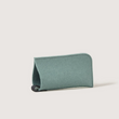 Load image into Gallery viewer, Hana Merino Wool Eyeglass Sleeve - Spruce & Black