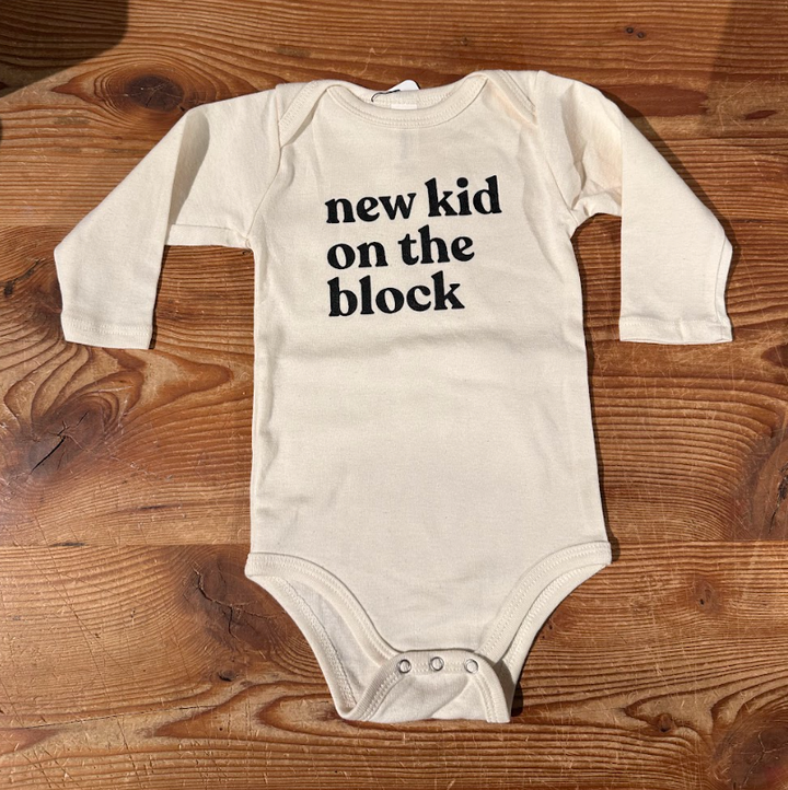 New Kid Organic Baby Bodysuit - Long Sleeve