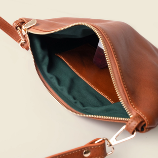Large Leather Crossbody