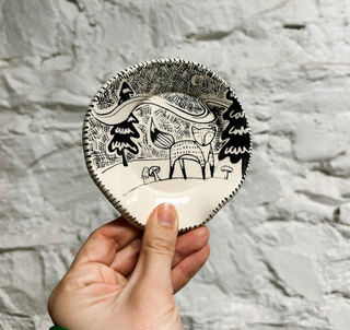 Handmade Ceramic Fox Spoon Rest