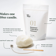 Load image into Gallery viewer, Clean Candle Refill Kit - Bergamot Oakmoss White Rose