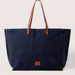 Load image into Gallery viewer, Hana Canvas Boat Bag - Midnight