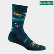 Load image into Gallery viewer, Darn Tough Men's Float Boat Crew Lightweight Lifestyle SockSocks - 6120 Midnight