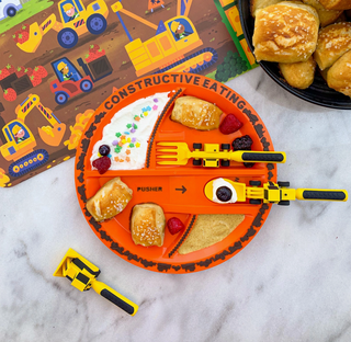 Kid's Construction Utensils Set of 3 - Yellow