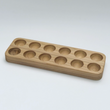Load image into Gallery viewer, Dozen Wooden Egg Holder - Ash