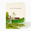 Load image into Gallery viewer, otter friends card - FD1