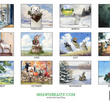 Load image into Gallery viewer, Animal Illustrations 2026 Wall Calendar