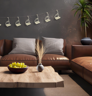 The Chairlift Garland - Natural / Off White