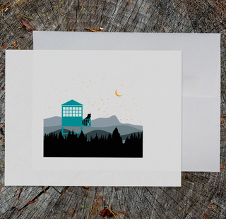 fire tower pup card - SJ2