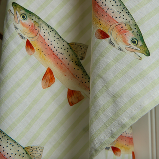 Rainbow Trout Tea Towel