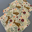 Load image into Gallery viewer, Celestial Rabbit Cotton Flannel Washcloths - Set of 3