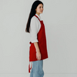 Load image into Gallery viewer, Farm Apron in Firebrick Red