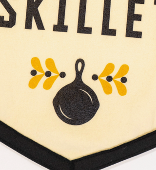 Don't Wash The Cast Iron Skillet Camp Flag