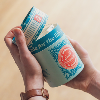 Birch Trees Drinking Glasses Beer Can