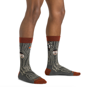 Darn Tough Men's Woody Crew Sock - Forest 6111