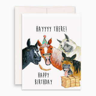 horse friend puns card - LS5