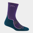 Load image into Gallery viewer, Darn Tough Women's Light Hiker Micro Crew Lightweight Hiking Sock - Grape 1967