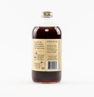 Blueberry and Lavender Cocktail Mixer - 16oz