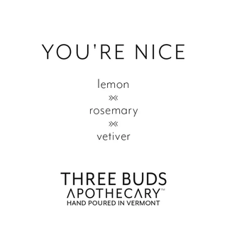 Hand Poured Soy Candle - You're Nice