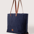 Load image into Gallery viewer, Hana Canvas Boat Bag - Midnight