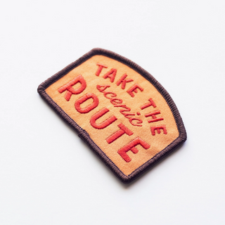 Take the Scenic Route Iron-On Patch
