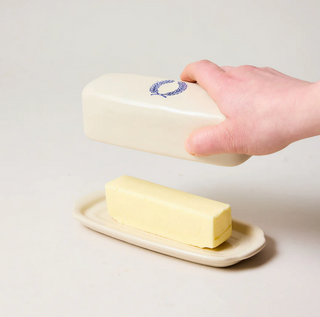 Farmhouse Pottery Laurel Butter Dish