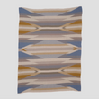 Load image into Gallery viewer, Southwest Arrows Sustainable Throw Blanket - Blue