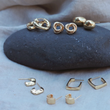Load image into Gallery viewer, Lisbon Huggie Hoops