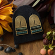 Load image into Gallery viewer, Beaded Kora Studs