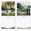 Load image into Gallery viewer, 2026 Large Wall Calendar Morning + Evening