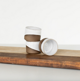 Minimalist Stoneware Tiny Cup