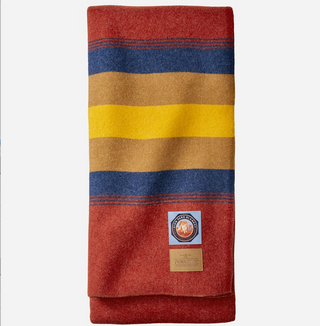 Pendleton Zion National Park Bed Blanket - Twin Red