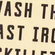 Load image into Gallery viewer, Don't Wash The Cast Iron Skillet Camp Flag