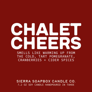 Chalet Cheers Candle