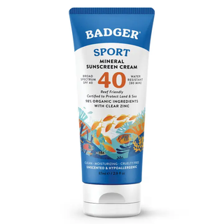 Badger Balm Mineral Suncreen Cream SPF 40 Sport