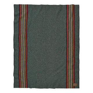 Pendleton Yakima Camp Throw Blanket - Green Heather