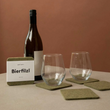 Load image into Gallery viewer, Bierfizl Square Merino Wool Felt Coaster - Sage
