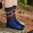 Load image into Gallery viewer, Darn Tough Men's VanGrizzle Midweight Hiking Sock - Eclipse 1980