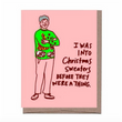 Load image into Gallery viewer, Sweater Lady Card - LF7